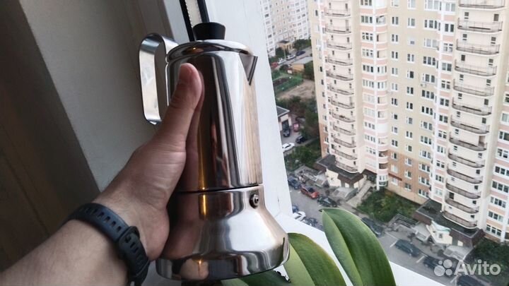 Гейзерная кофеварка IKEA metallisk