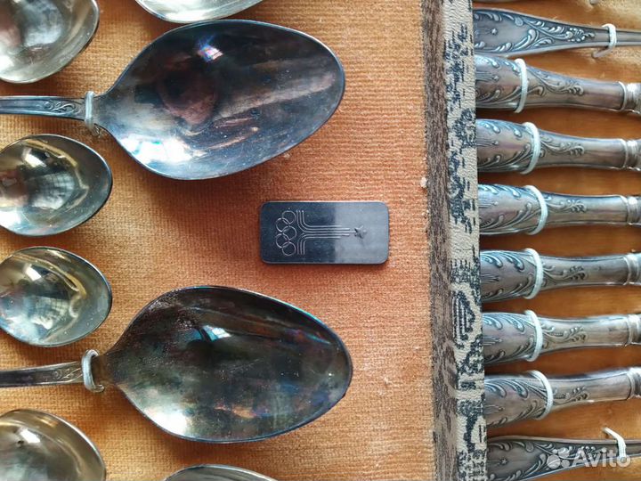 Столовый набор мельхиор СССР