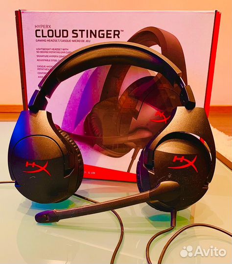 Наушники hyperx cloud stinger