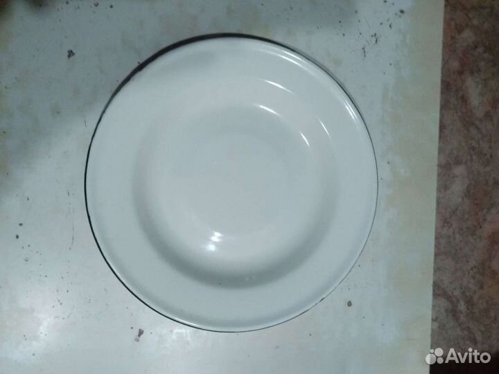 Блюдо эмалированное