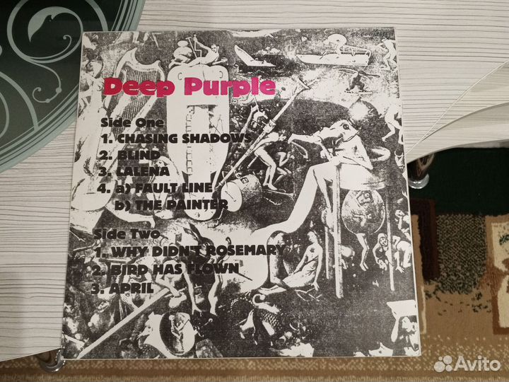 Виниловая пластинка Deep purple April