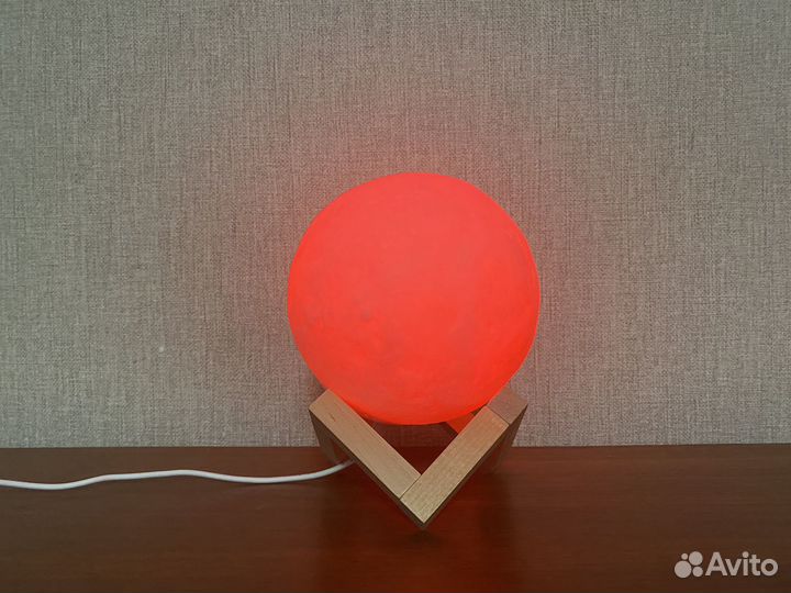 Светильник ночник луна