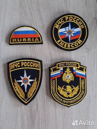 Комплект мчс шевронов