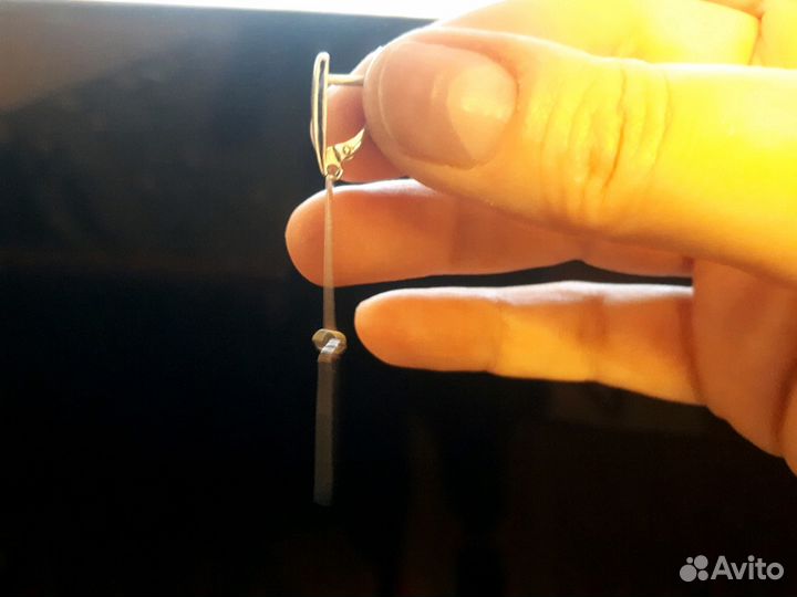 Серьги новые серебро