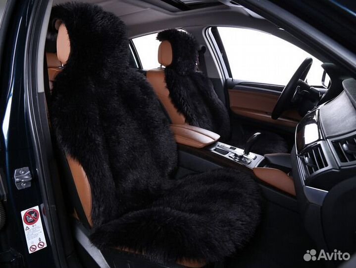 Накидки из искусственного меха длинный ворс