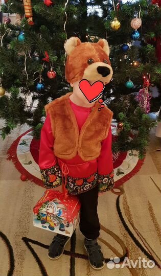 Новогодний костюм медведя