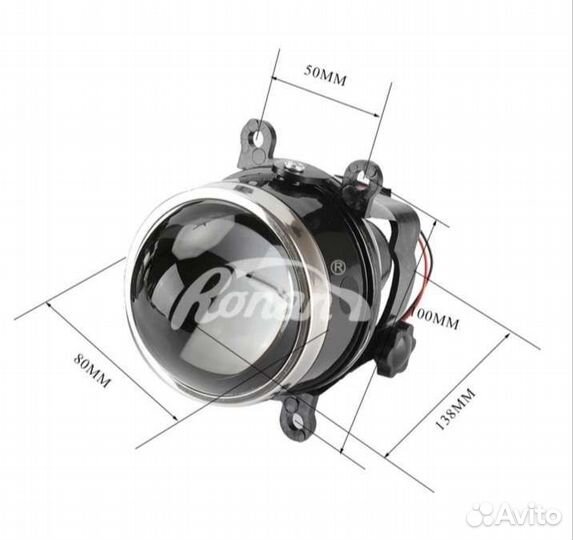 Биксеноновые линзы в птф Ronan