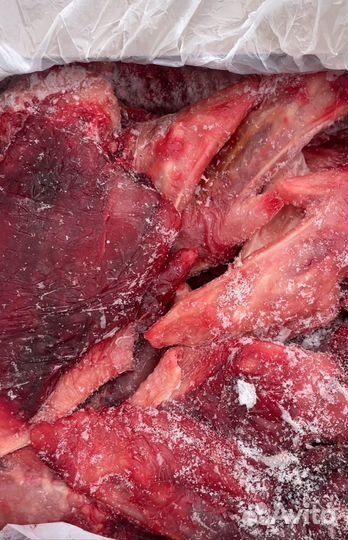 Мясо на кости индейка/мясо для собак