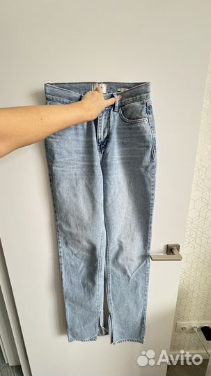 Джинсы lime с разрезами