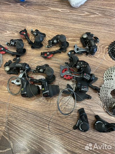 Велозапчасти кассеты диски задний переключате