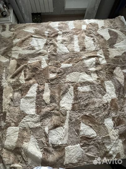 Покрывало из натурального меха