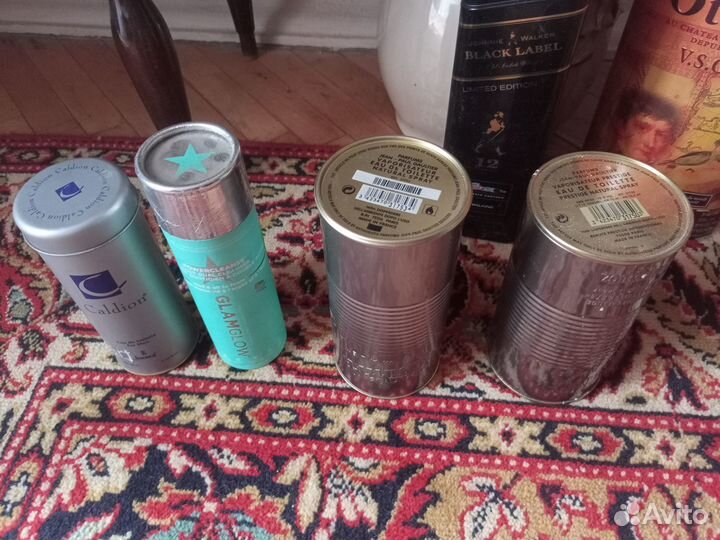 Упаковка от коньяков и духов обмен