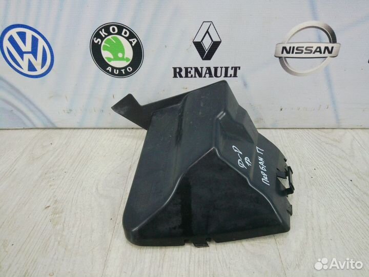 Дефлектор Кожух радиатора Renault duster Прав