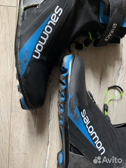 Лыжные лыжероллеры ботинки salomon s/race 10.5 UK