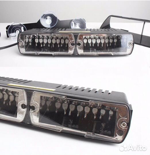 Стробоскоп синий S-2 под лобовое стекло