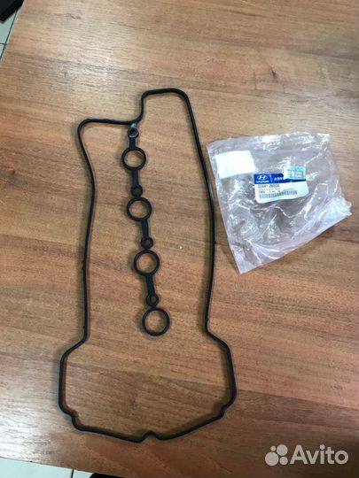 Прокладка крышки клапанов Hyundai Solaris Elantra