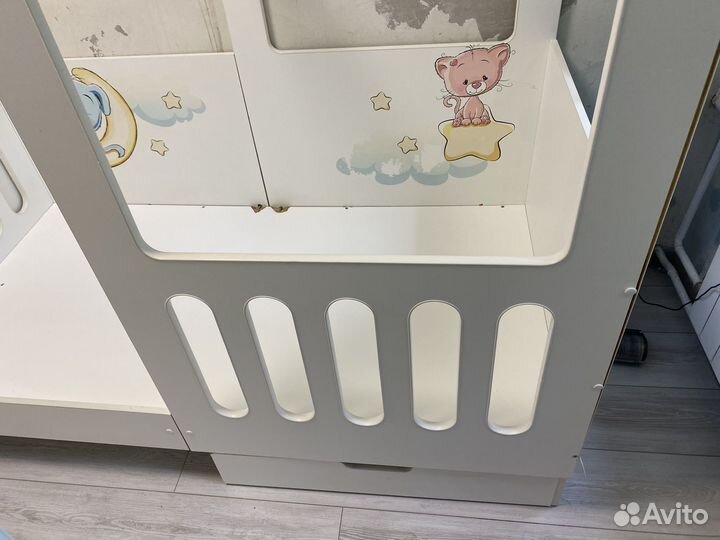 Кровать, детская кровать домик