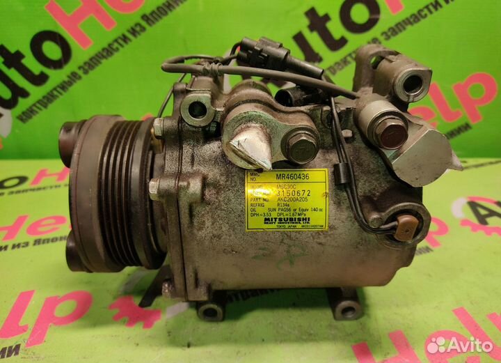 Насос кондея mitsubishi lancer cedia CS5W 4G93