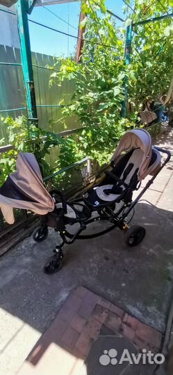Коляска для двойни fd design zoom