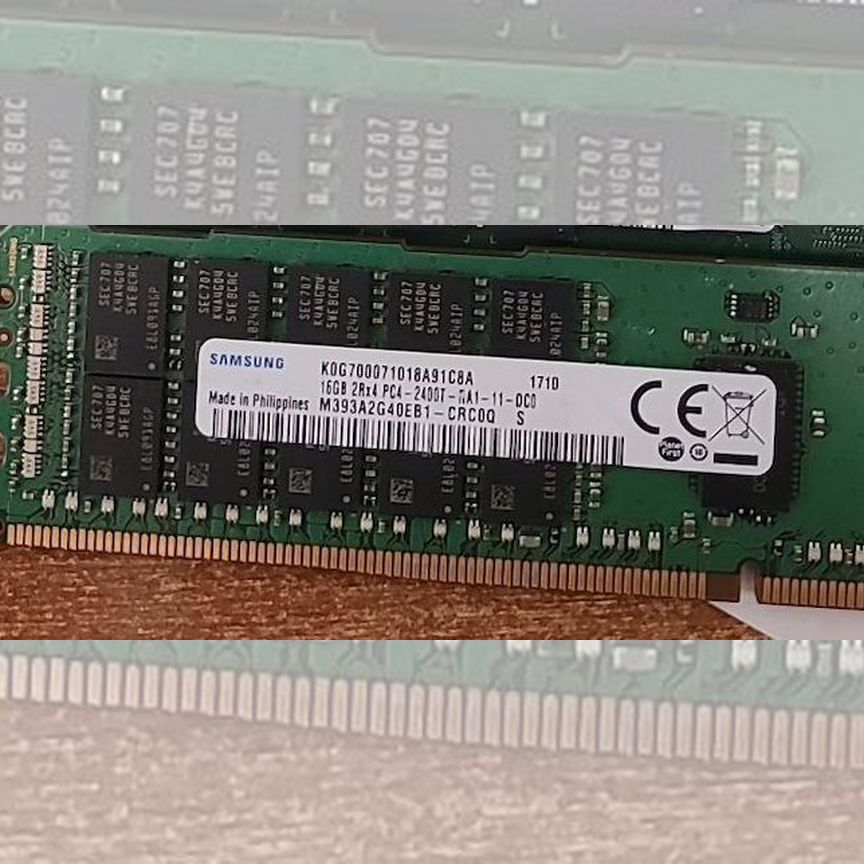 [M393A2G40EB1-CRC] Rdimm Ecc Samsung 16 Gb 2400 M393a2g40eb1-Crc