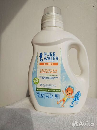 Гель для стирки/жидкий порошок Pure Water