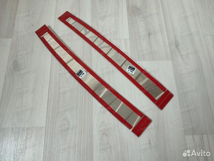 Накладка на задний бампер Kia Ceed 2012-2018