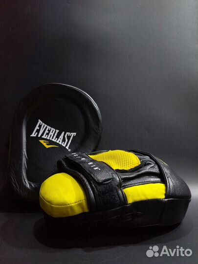 Лапы Everlast Elite Ever Shield (кожа)