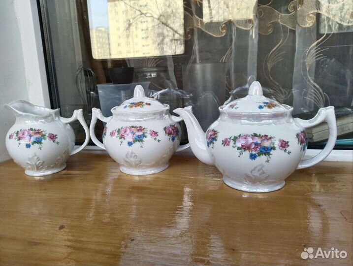 Чайный сервиз СССР + салатники