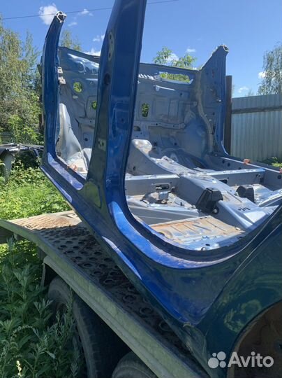 Пороги Toyota Yaris 2 2005-2012г