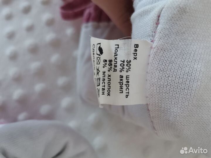 Комплект шапка и снуд для девочки