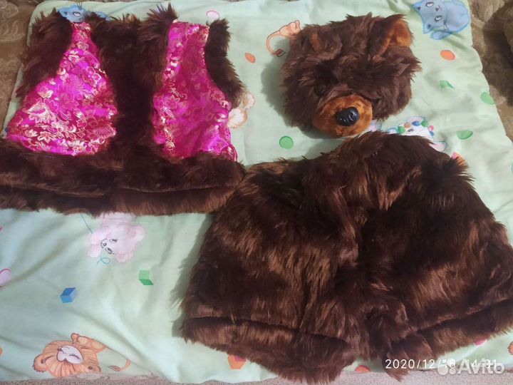 Карнавальный костюм медведя