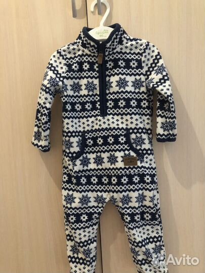 Флисовый комбинезон carters