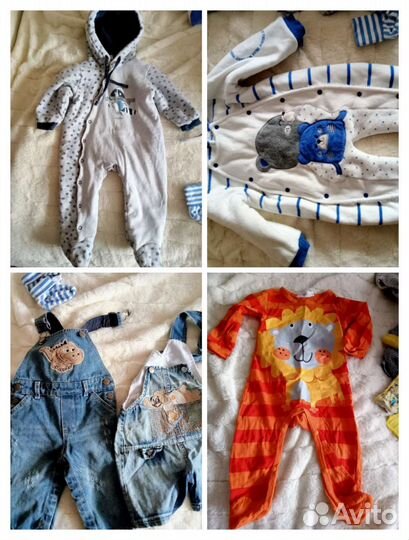 Вещи для мальчика от 0 до 2 лет