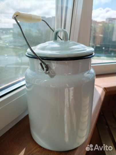 Бидон эмалированный СССР