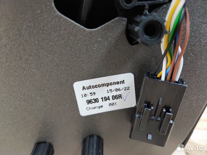 Зеркало заднего вида боковое правое Renault Logan