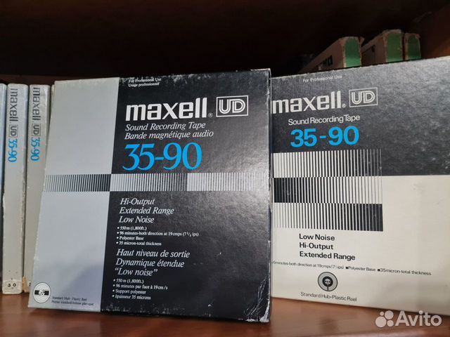 Maxell ud 35-90 катушки с лентой объявление продам