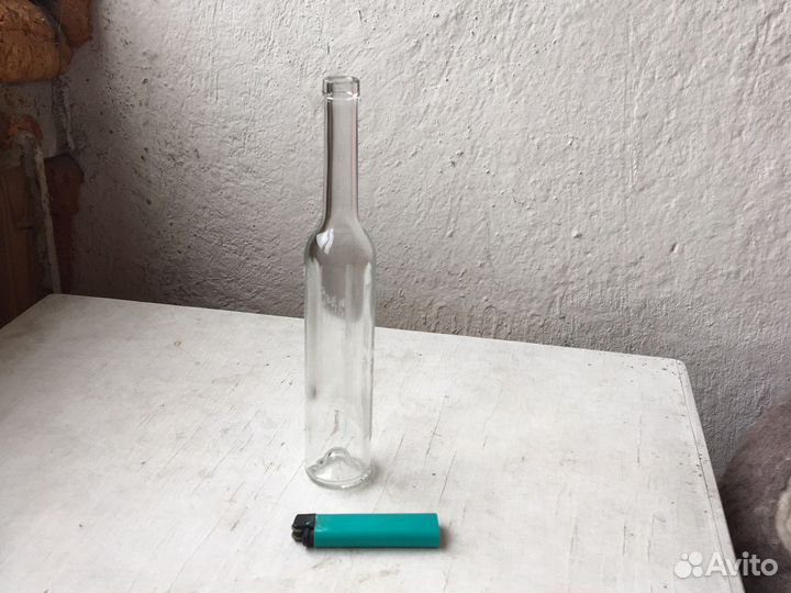 Бутылка маленькая с ручкой, бутылка узкая