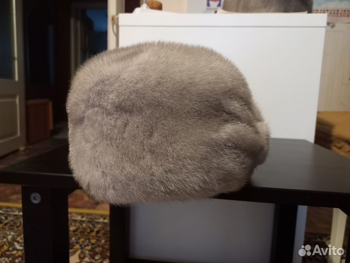 Шапка норковая женская