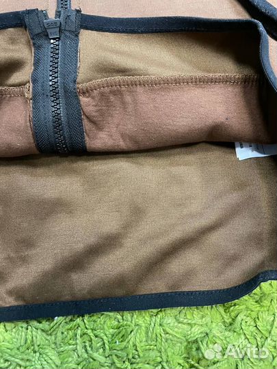 Зип Худи Nike Tech Fleece Brown Оригинал