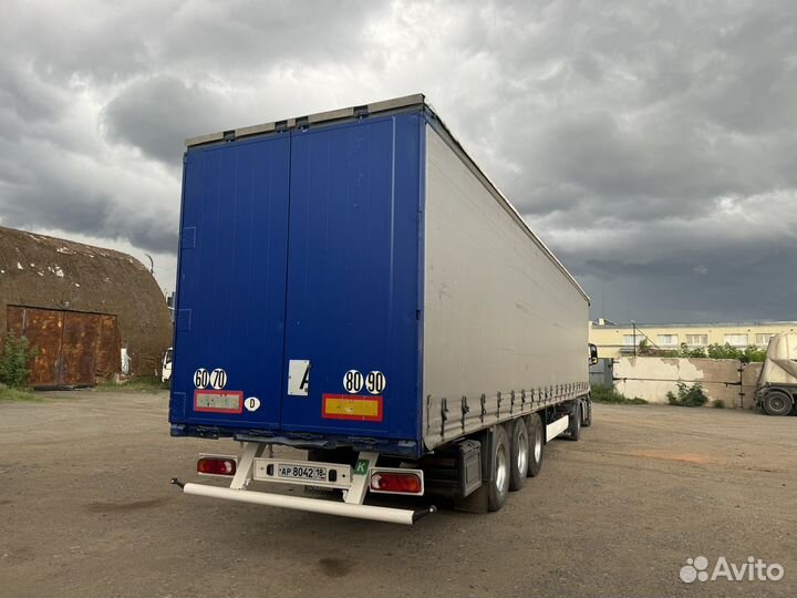 Полуприцеп тентованный Krone SD, 2010