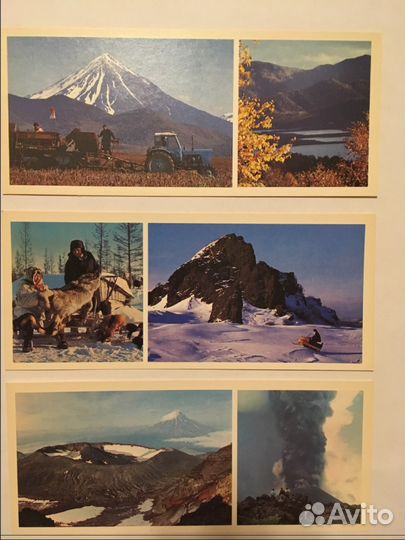 Набор открыток по камчатке
