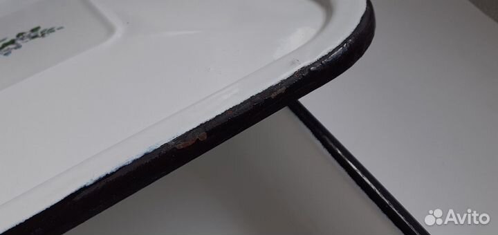 Судок с крышкой. Контейнер эмалированный