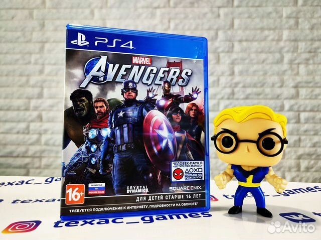 Мстители Marvel (PS4) (Крм)