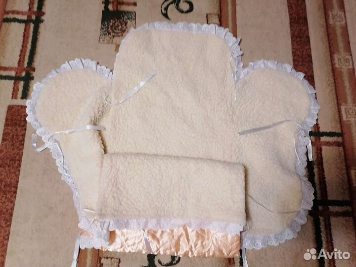 Зимний конверт для девочки