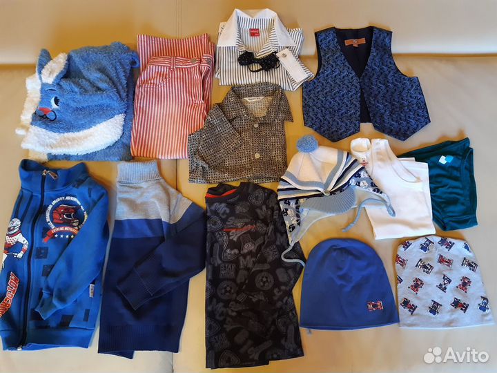 Пакет одежды для мальчика 1-4 лет (13 вещей)
