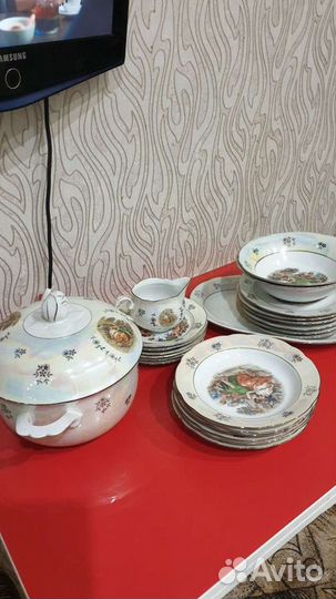 Столовый сервиз гдр Мадонна