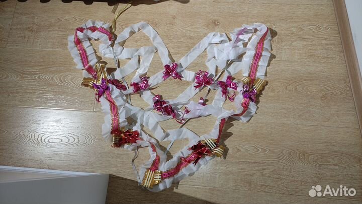 Свадебные украшения на машину