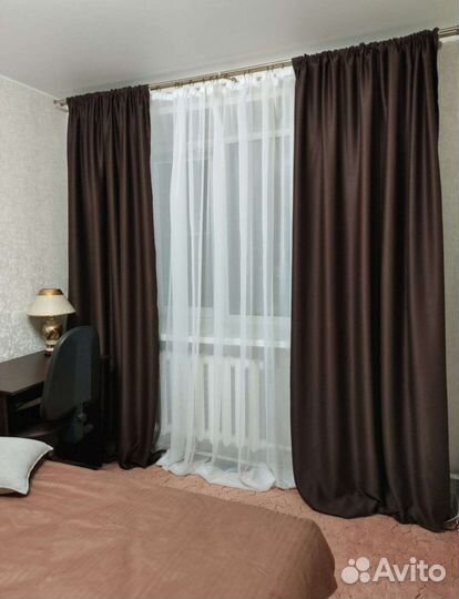 Шторы блэкаут 2 шт, готовые, новые, блекаут