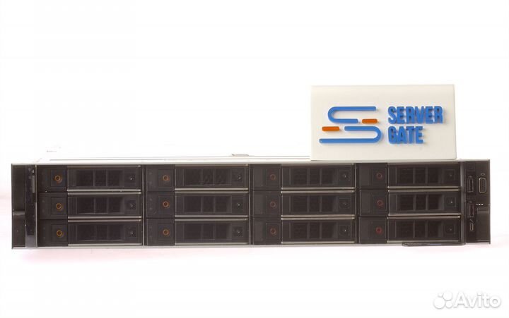 Сервер Dell R740xd 12LFF 2xGold 6152 768GB