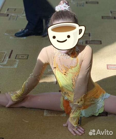 Корона на пучок для художественной гимнастики